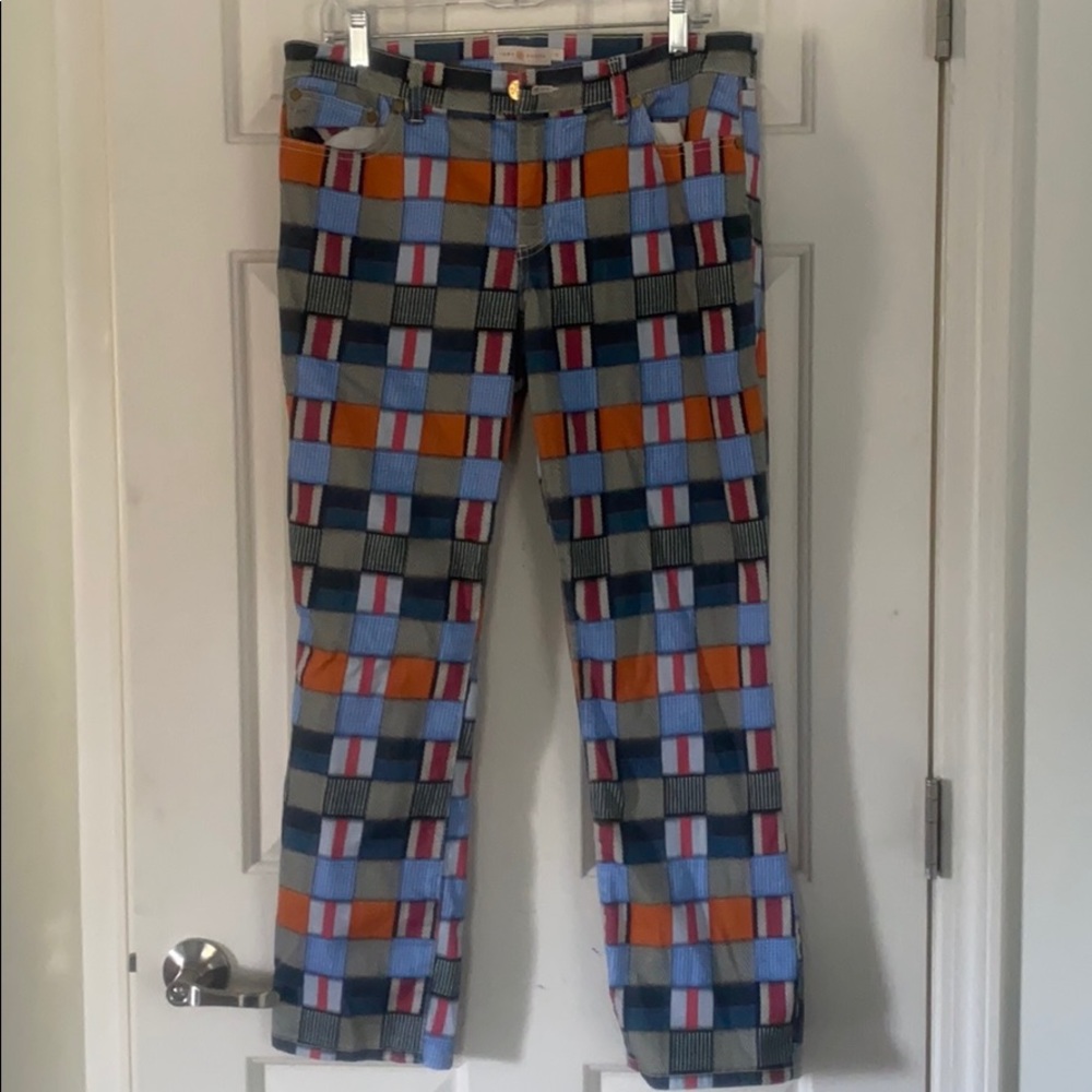 Tory Burch Patchwork Jeans
